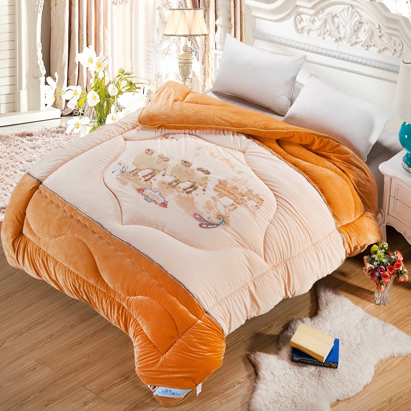 Edredones de invierno con tejido jacquard Ropa de cama de lujo